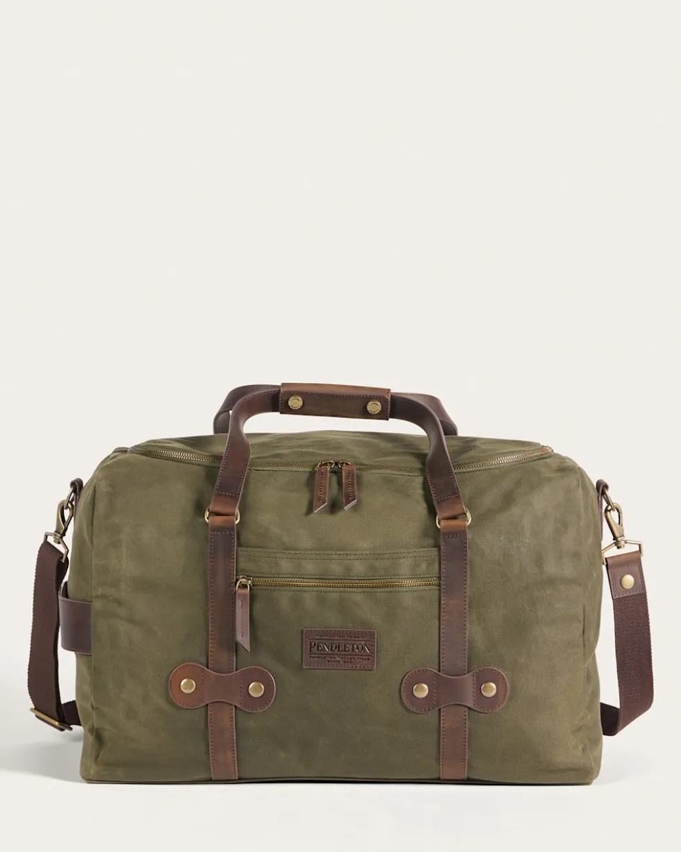 ODYSSEY WAXED CANVAS DUFFEL BAG