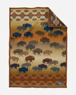 PRAIRIE RUSH HOUR CRIB BLANKET
