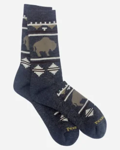 ROAMING BISON CAMP SOCKS