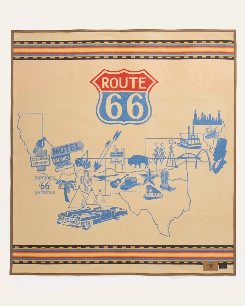 ROUTE 66 100TH ANNIVERSARY BLANKET