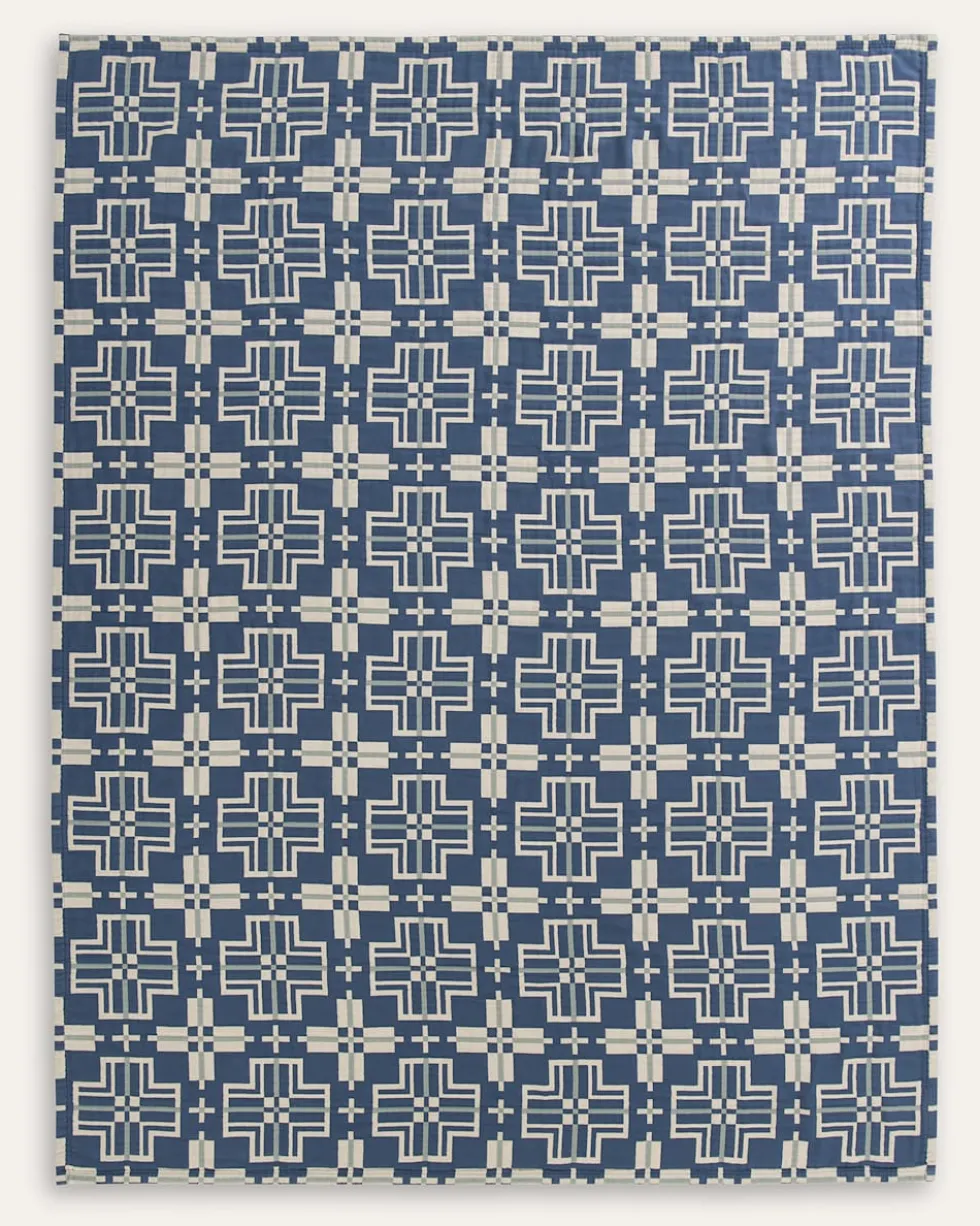 SAN MARCOS COTTON MATELASSE COVERLET SET