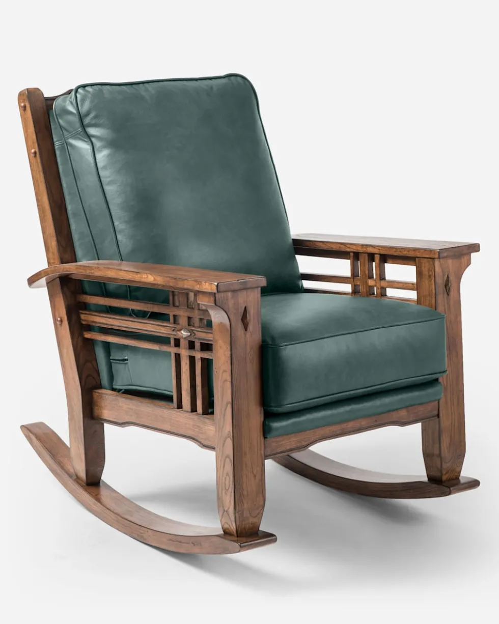 STAGECOACH LEATHER ROCKER
