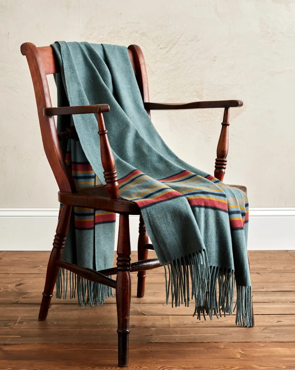 STRIPE 5TH AVENUE MERINO THROW