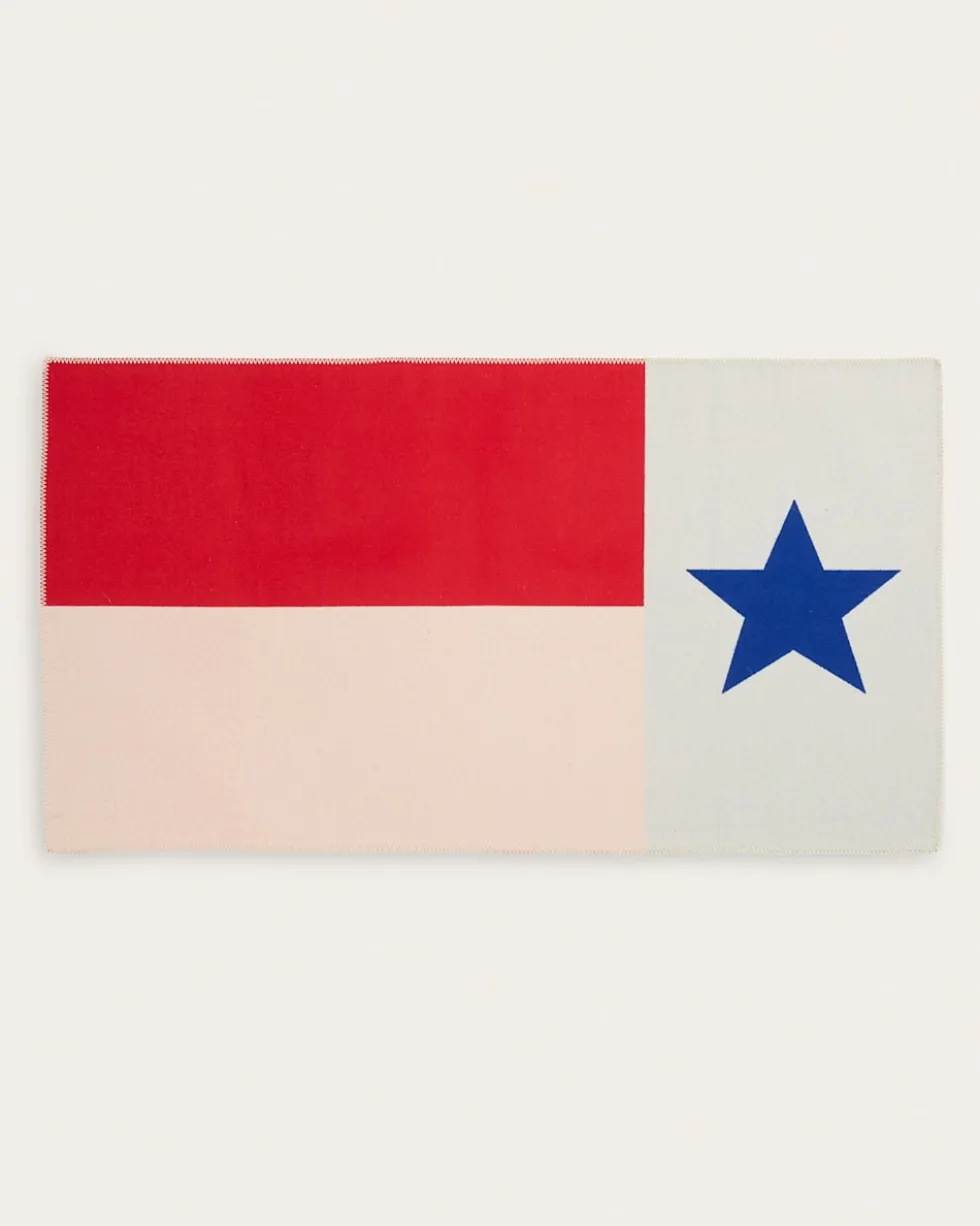 TEXAS STATE FLAG SADDLE BLANKET