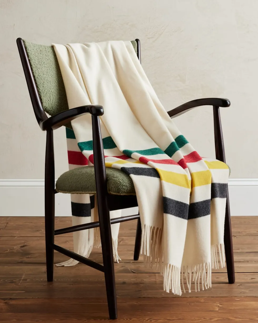 5TH AVENUE GLACIER PARK MERINO THROW
