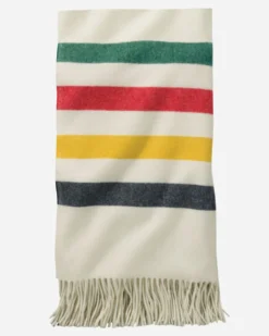 5TH AVENUE GLACIER PARK MERINO THROW