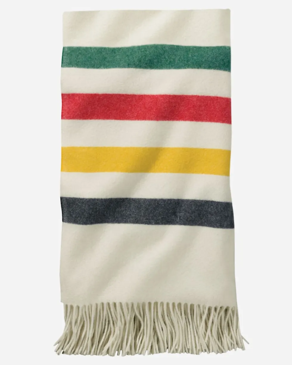 5TH AVENUE GLACIER PARK MERINO THROW