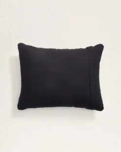 TURQUOISE CROSSES LUMBAR PILLOW