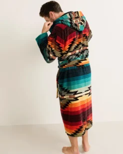UNISEX COTTON TERRY VELOUR BATHROBE