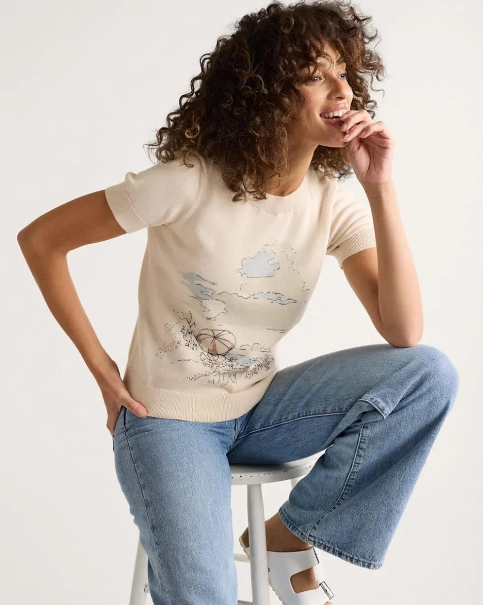 WOMEN'S COASTAL COTTON SWEATER
