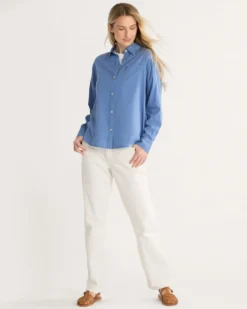 WOMEN'S COASTAL LINEN SHIRT