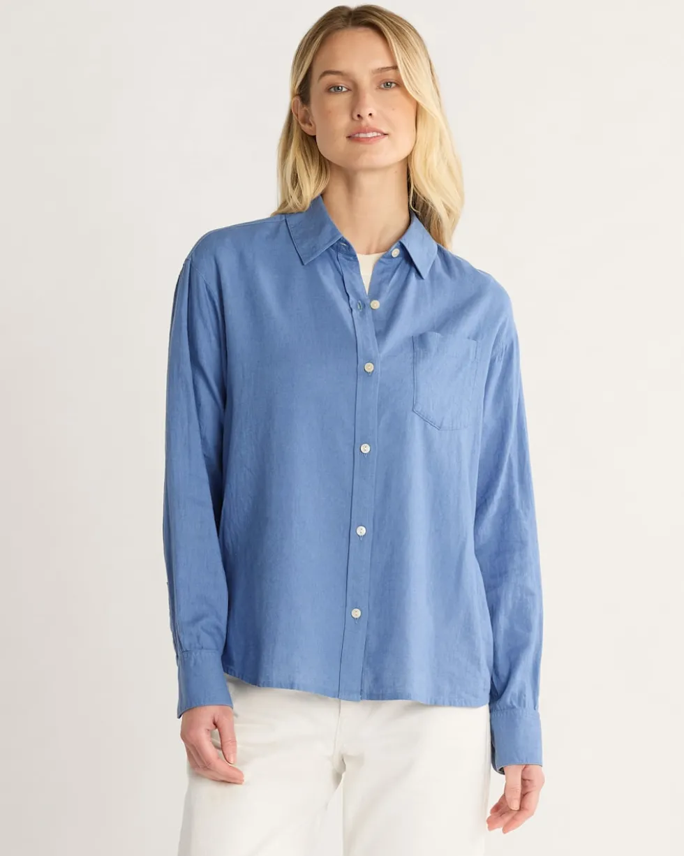 WOMEN'S COASTAL LINEN SHIRT