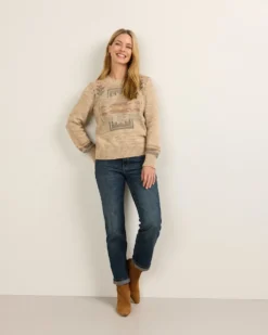 WOMEN'S COLUMBIA RIVER COTTON SWEATER