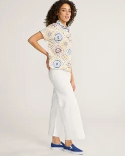 WOMEN'S COTTON GAUZE SHIRT