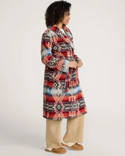 WOMEN'S COTTON TERRY VELOUR BATHROBE