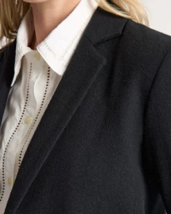 WOMEN'S DAVIS HERRINGBONE WOOL BLAZER