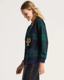 WOMEN'S EAGLE RIVER WOVEN WOOL CARDIGAN