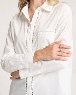 WOMEN'S EVERLY POPLIN SHIRT