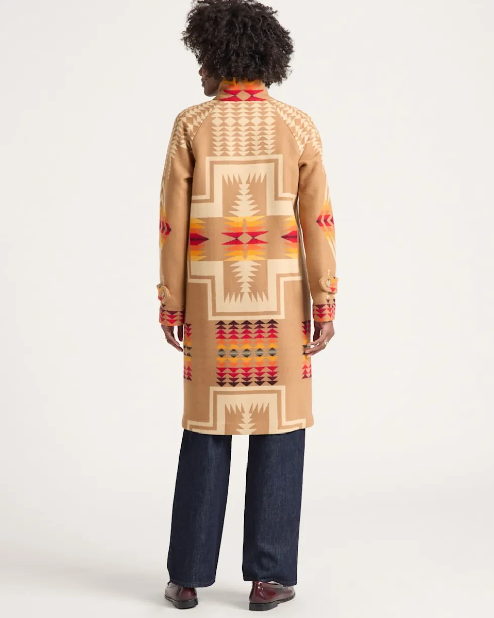 WOMEN'S HARDING ARCHIVE BLANKET COAT