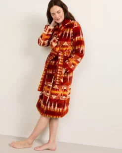 WOMEN'S HARDING COTTON TERRY VELOUR BATHROBE