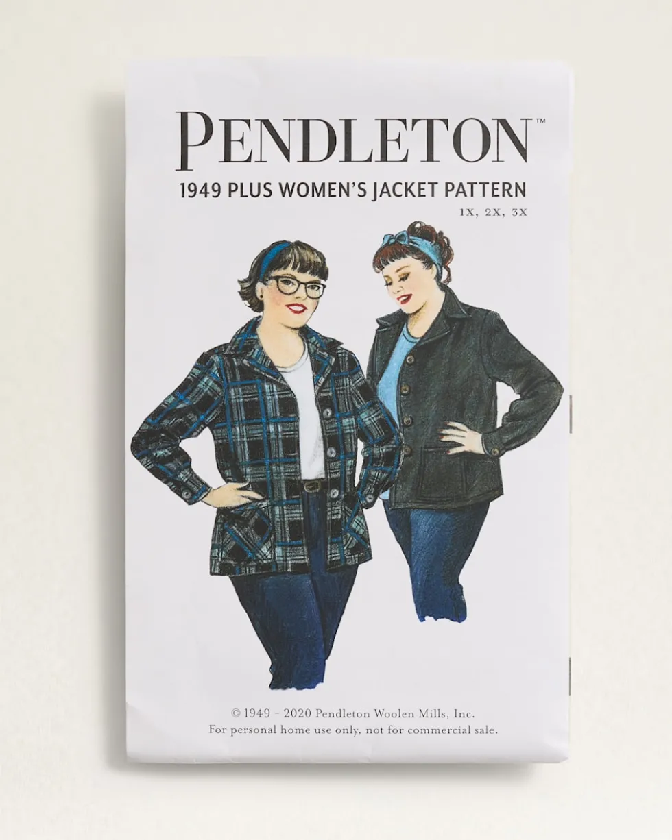 WOMEN'S 1949 JACKET PATTERN - PLUS