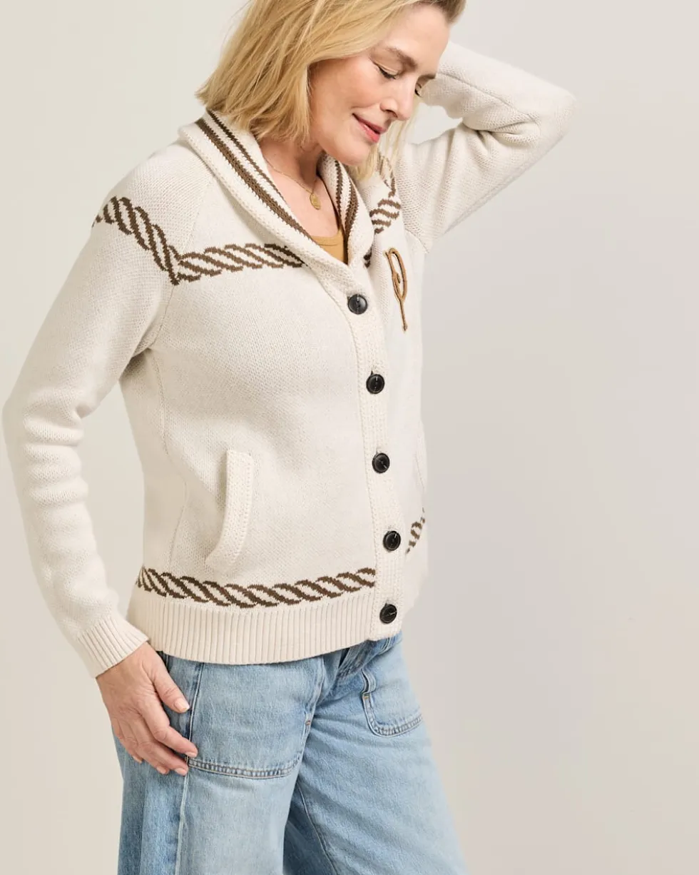 WOMEN'S LAKESIDE COTTON CARDIGAN