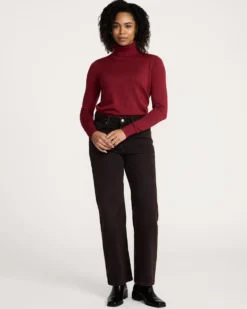 WOMEN'S MERINO TURTLENECK