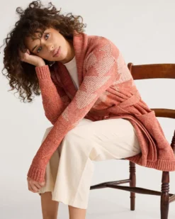 WOMEN'S MONTEREY BELTED COTTON CARDIGAN