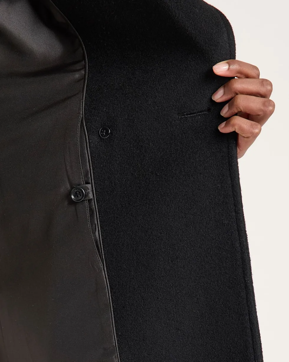 WOMEN'S NOB HILL WOOL WRAP COAT