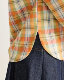 WOMEN'S PLAID BOARD SHIRT