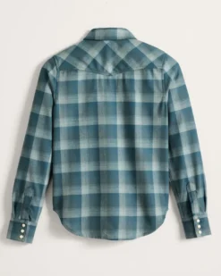 WOMEN'S PLAID GAMBLER SHIRT