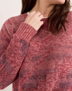 WOMEN'S RAGLAN COTTON SWEATER