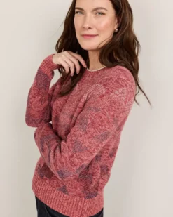 WOMEN'S RAGLAN COTTON SWEATER