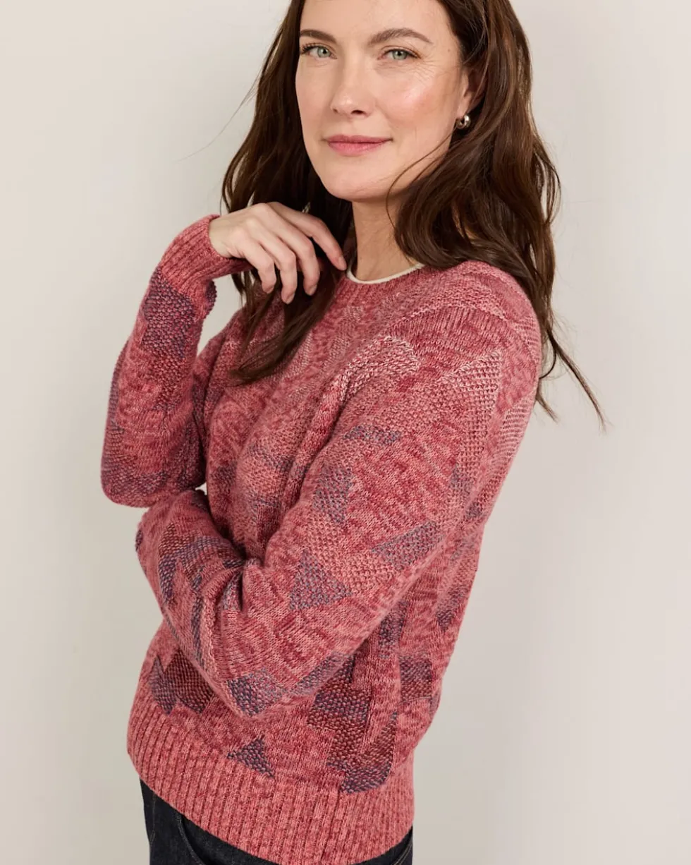 WOMEN'S RAGLAN COTTON SWEATER