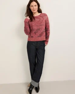 WOMEN'S RAGLAN COTTON SWEATER