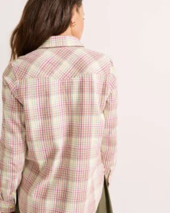 WOMEN'S RILEY PLAID FLANNEL SHIRT