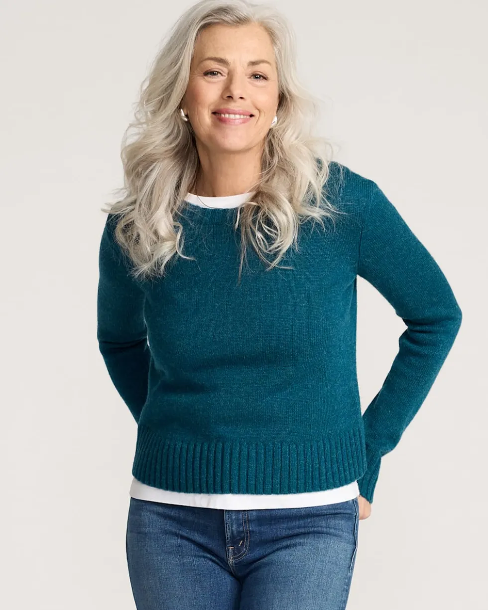 WOMEN'S SHETLAND COLLECTION CREWNECK