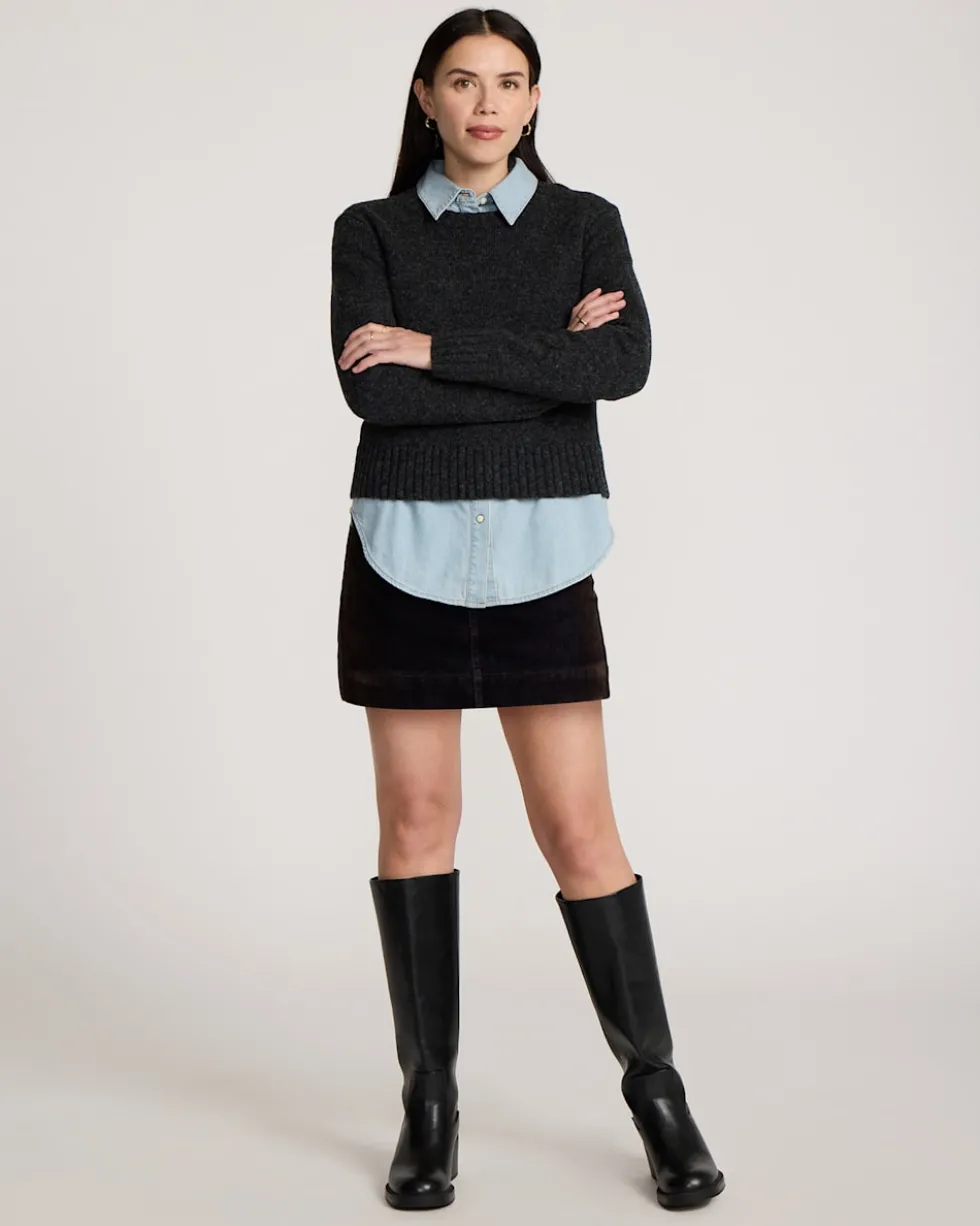 WOMEN'S SHETLAND COLLECTION CREWNECK