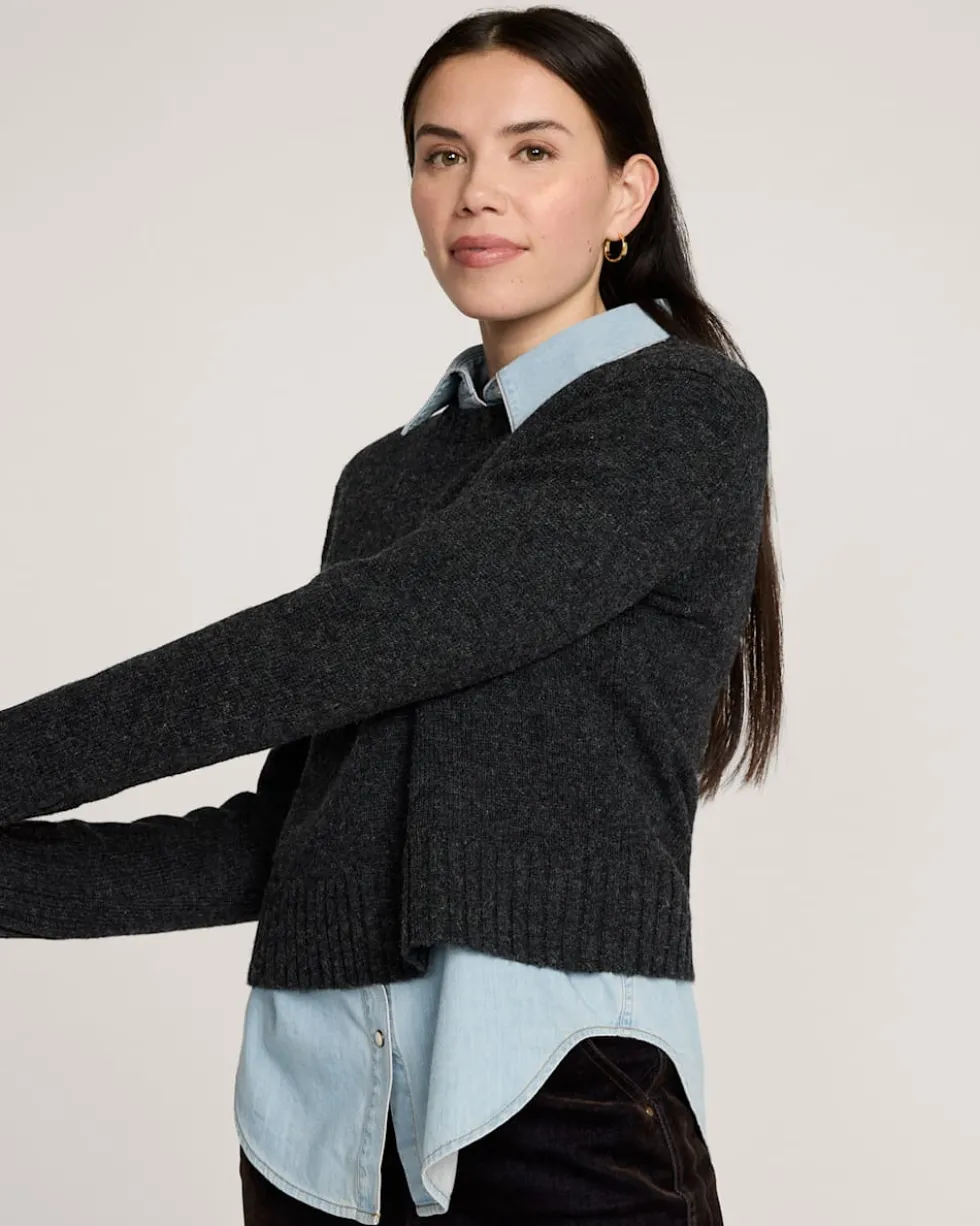 WOMEN'S SHETLAND COLLECTION CREWNECK