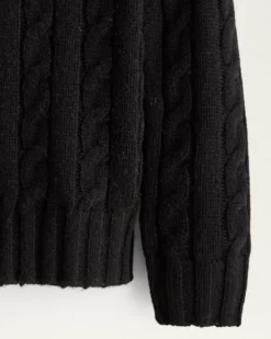 WOMEN'S SHETLAND COLLECTION FISHERMAN CARDIGAN