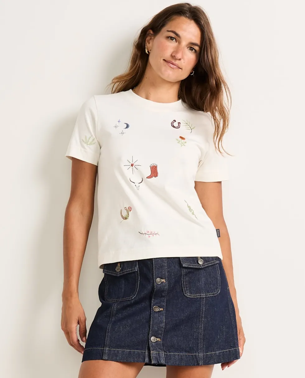 WOMEN'S SHORT-SLEEVE DESCHUTES CHARM TEE