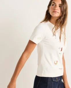 WOMEN'S SHORT-SLEEVE DESCHUTES CHARM TEE