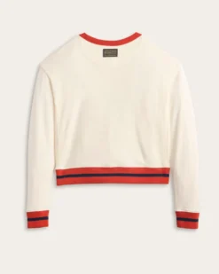 WOMEN'S SKI GRAPHIC FRENCH TERRY PULLOVER