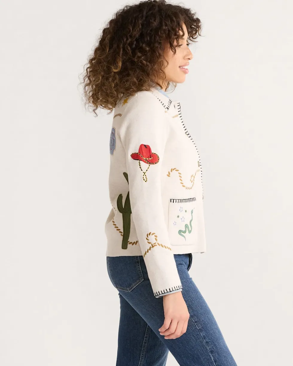 WOMEN'S SOUVENIR CARDIGAN