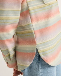 WOMEN'S STRIPE BOARD SHIRT