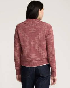 WOMEN'S TEXTURED COTTON CARDIGAN