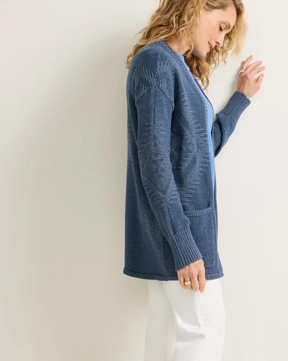 WOMEN'S TEXTURED SIERRA SPRINGS CARDIGAN