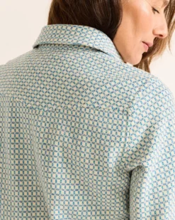 WOMEN'S TEXTURED WOOL GAMBLER SHIRT
