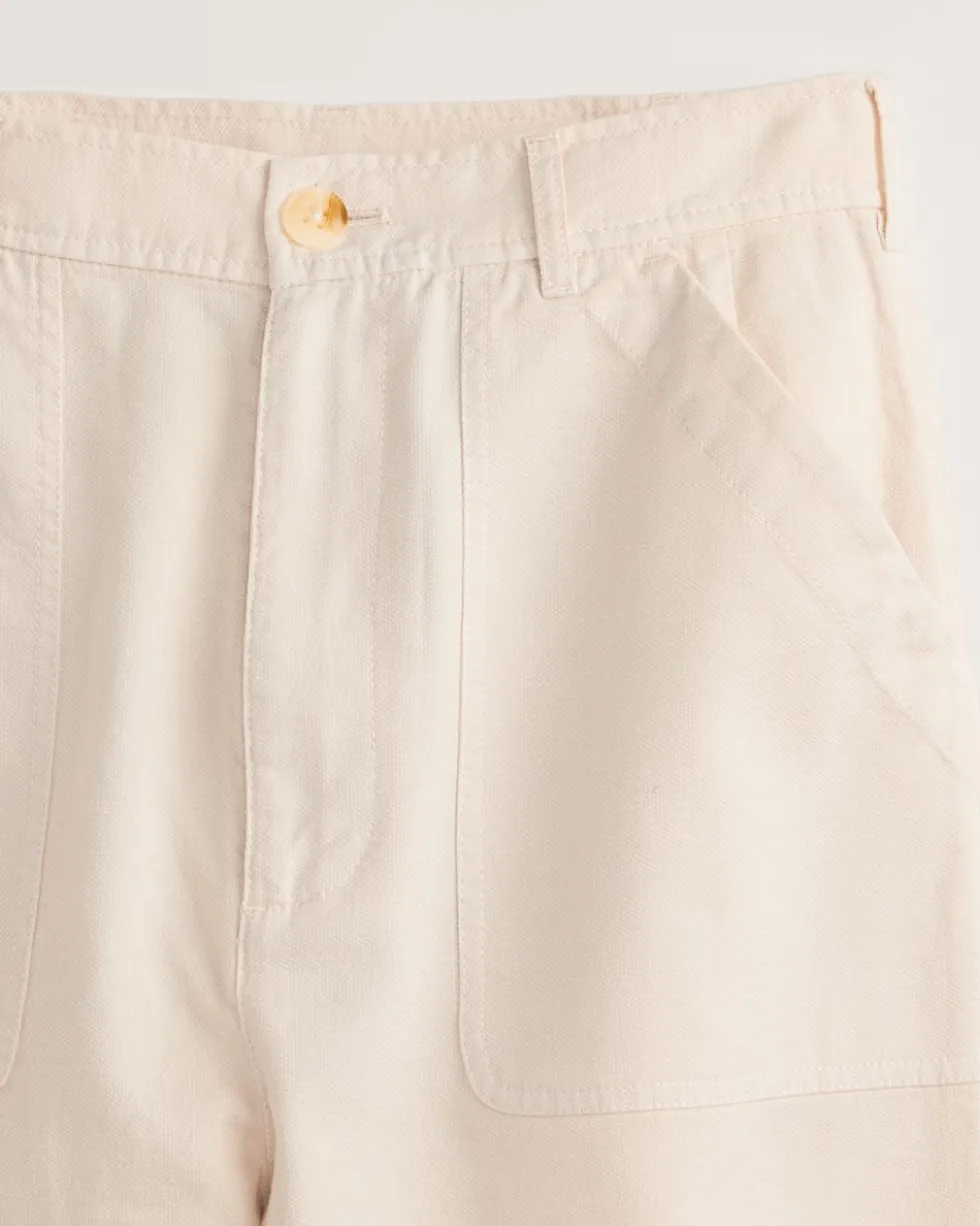 WOMEN'S UTILITY COTTON/LINEN PANTS