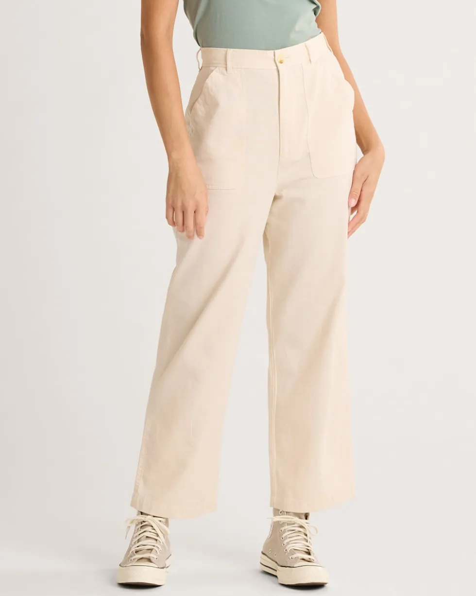 WOMEN'S UTILITY COTTON/LINEN PANTS